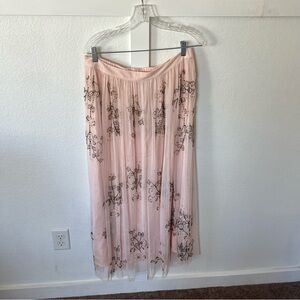 Sundance Women's Medium Beaded Embroidery Maxi Skirt NWT